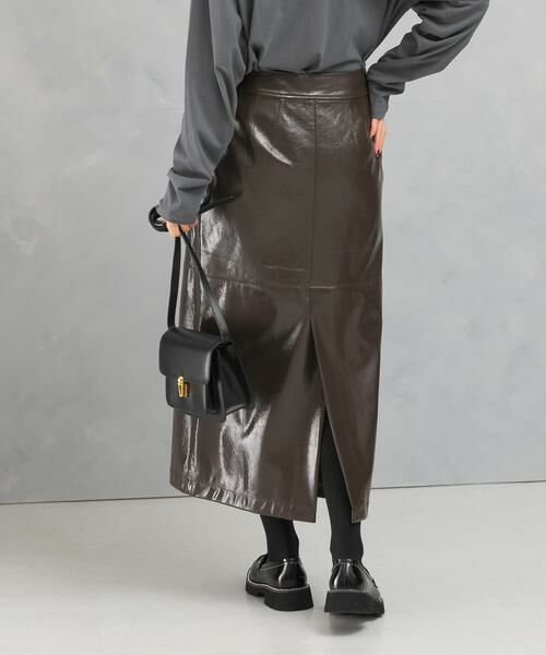 URBAN RESEARCH ROSSO / アーバンリサーチ ロッソ スカート | パテントストレートスカート | 詳細2