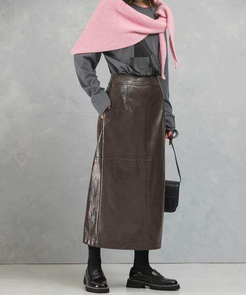 URBAN RESEARCH ROSSO / アーバンリサーチ ロッソ スカート | パテントストレートスカート | 詳細3