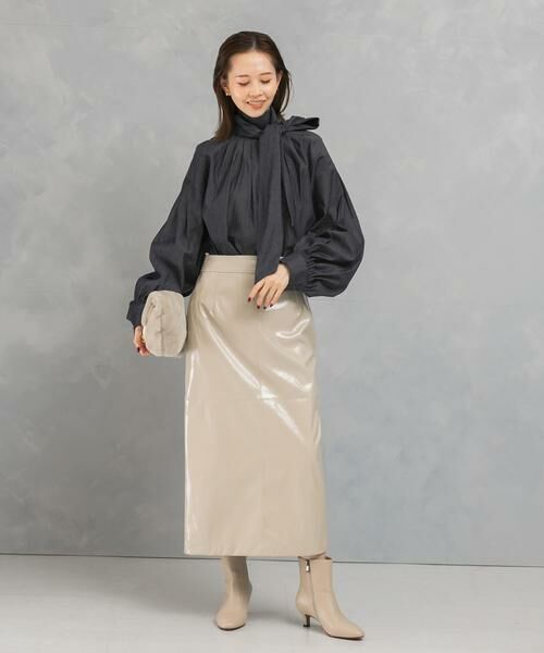 URBAN RESEARCH ROSSO / アーバンリサーチ ロッソ スカート | パテントストレートスカート | 詳細12