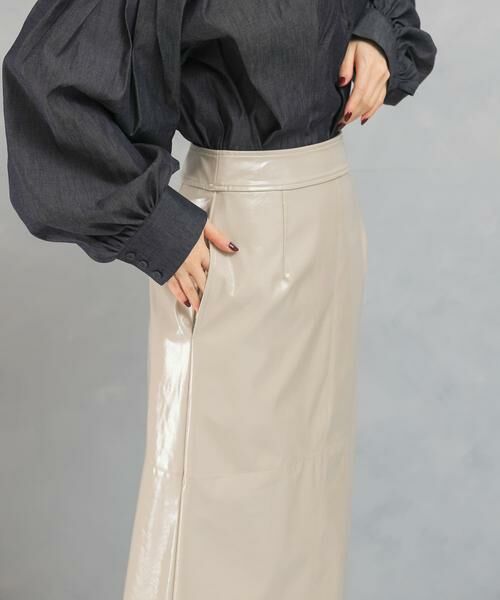 URBAN RESEARCH ROSSO / アーバンリサーチ ロッソ スカート | パテントストレートスカート | 詳細24