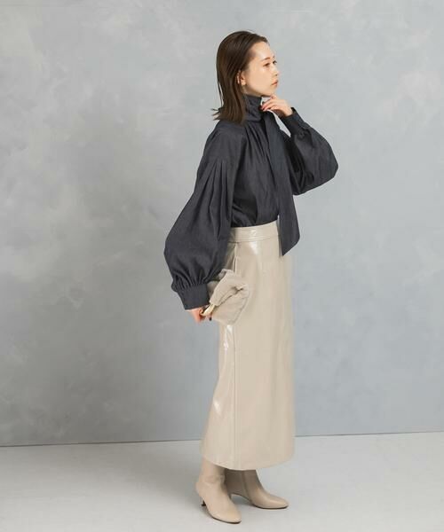 URBAN RESEARCH ROSSO / アーバンリサーチ ロッソ スカート | パテントストレートスカート | 詳細13