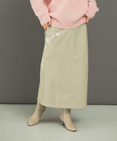 URBAN RESEARCH ROSSO / アーバンリサーチ ロッソ スカート | パテントストレートスカート | 詳細15