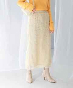 URBAN RESEARCH ROSSO / アーバンリサーチ ロッソ スカート | フラワーチュールシャギースカート