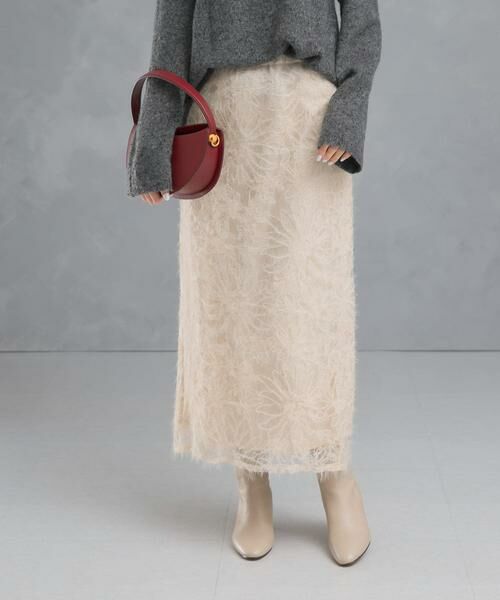 URBAN RESEARCH ROSSO / アーバンリサーチ ロッソ スカート | フラワーチュールシャギースカート | 詳細2