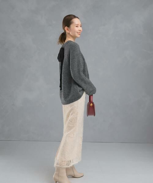 URBAN RESEARCH ROSSO / アーバンリサーチ ロッソ スカート | フラワーチュールシャギースカート | 詳細3