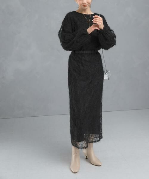 URBAN RESEARCH ROSSO / アーバンリサーチ ロッソ スカート | フラワーチュールシャギースカート | 詳細11