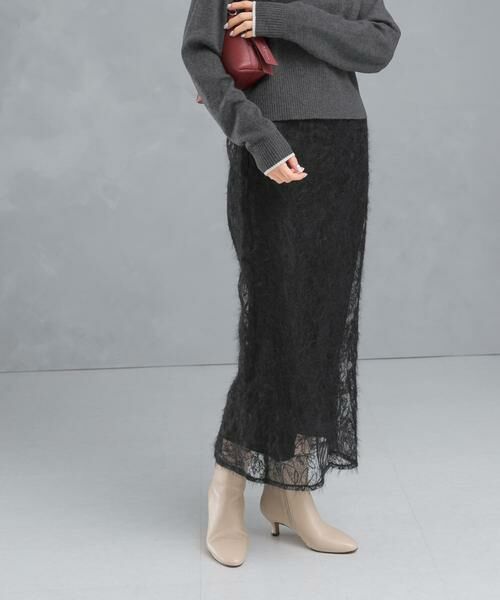 URBAN RESEARCH ROSSO / アーバンリサーチ ロッソ スカート | フラワーチュールシャギースカート | 詳細13