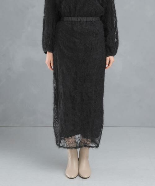 URBAN RESEARCH ROSSO / アーバンリサーチ ロッソ スカート | フラワーチュールシャギースカート | 詳細15