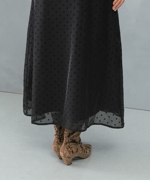 URBAN RESEARCH ROSSO / アーバンリサーチ ロッソ スカート | ドットフロッキーフレアスカート | 詳細11