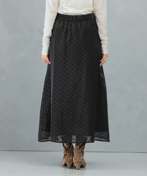 URBAN RESEARCH ROSSO / アーバンリサーチ ロッソ スカート | ドットフロッキーフレアスカート | 詳細7