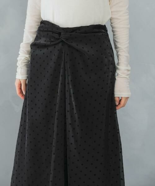 URBAN RESEARCH ROSSO / アーバンリサーチ ロッソ スカート | ドットフロッキーフレアスカート | 詳細8
