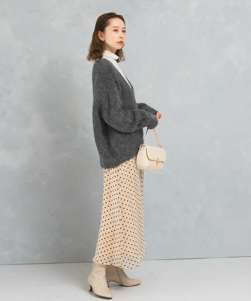 URBAN RESEARCH ROSSO / アーバンリサーチ ロッソ スカート | ドットフロッキーフレアスカート | 詳細15