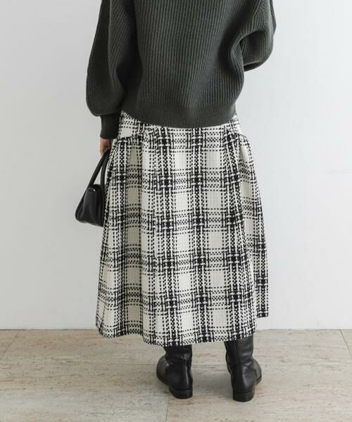URBAN RESEARCH ROSSO / アーバンリサーチ ロッソ スカート | F by ROSSO　ツイードチェックスカート | 詳細4