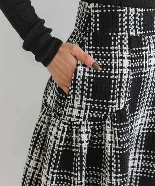 URBAN RESEARCH ROSSO / アーバンリサーチ ロッソ スカート | F by ROSSO　ツイードチェックスカート | 詳細12