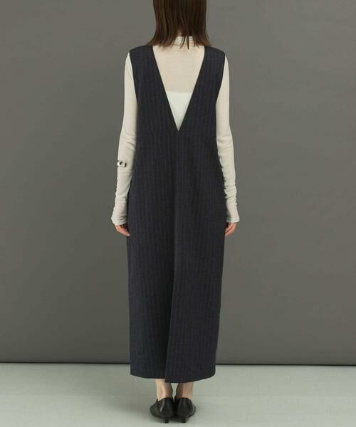 URBAN RESEARCH ROSSO / アーバンリサーチ ロッソ ワンピース | ディープVネックストライプワンピース | 詳細10