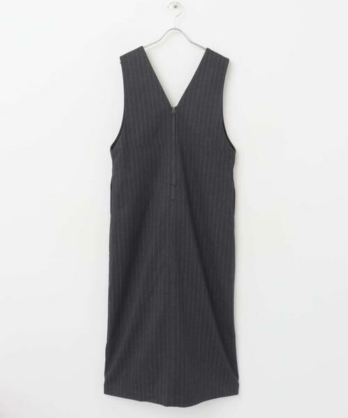 URBAN RESEARCH ROSSO / アーバンリサーチ ロッソ ワンピース | ディープVネックストライプワンピース | 詳細20