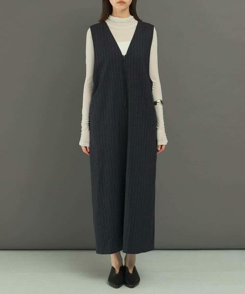URBAN RESEARCH ROSSO / アーバンリサーチ ロッソ ワンピース | ディープVネックストライプワンピース | 詳細8