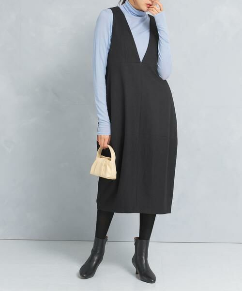 URBAN RESEARCH ROSSO / アーバンリサーチ ロッソ ワンピース | 『UR TECH』コクーンジャンパーワンピース | 詳細1