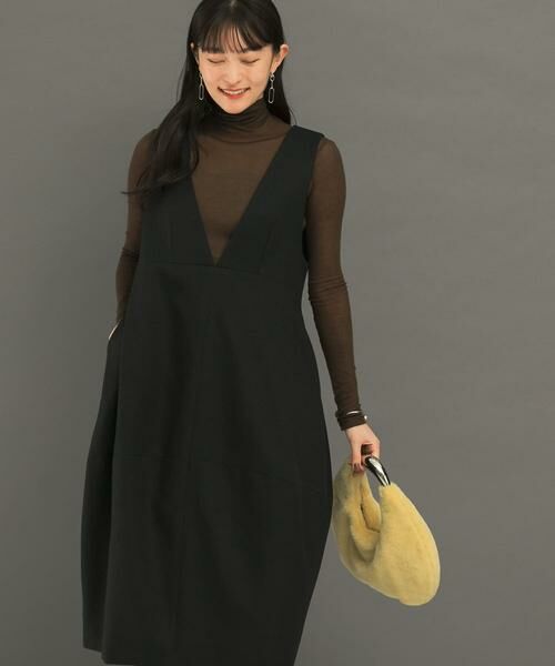 URBAN RESEARCH ROSSO / アーバンリサーチ ロッソ ワンピース | 『UR TECH』コクーンジャンパーワンピース | 詳細10