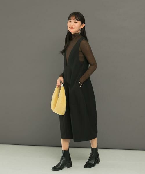 URBAN RESEARCH ROSSO / アーバンリサーチ ロッソ ワンピース | 『UR TECH』コクーンジャンパーワンピース | 詳細15