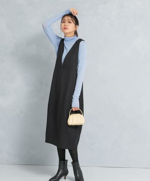 URBAN RESEARCH ROSSO / アーバンリサーチ ロッソ ワンピース | 『UR TECH』コクーンジャンパーワンピース | 詳細3