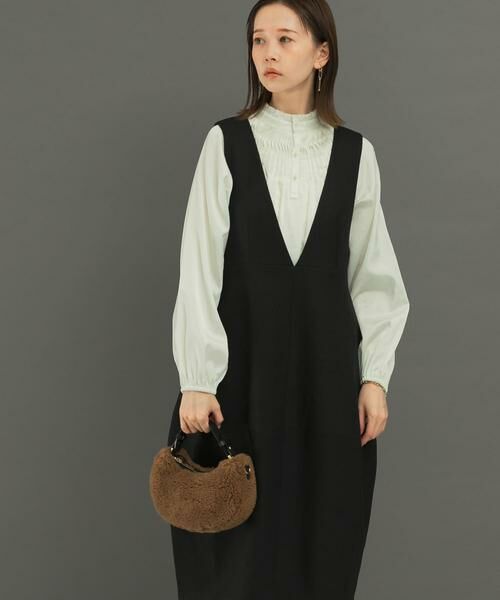 URBAN RESEARCH ROSSO / アーバンリサーチ ロッソ ワンピース | 『UR TECH』コクーンジャンパーワンピース | 詳細5