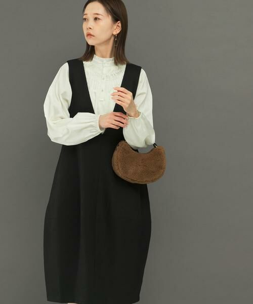 URBAN RESEARCH ROSSO / アーバンリサーチ ロッソ ワンピース | 『UR TECH』コクーンジャンパーワンピース | 詳細6