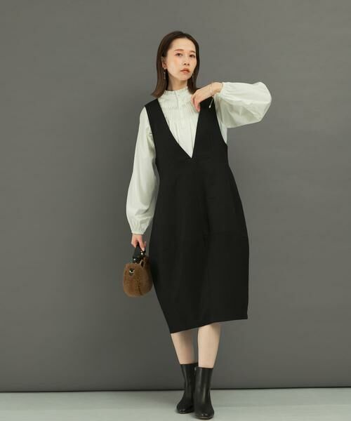 URBAN RESEARCH ROSSO / アーバンリサーチ ロッソ ワンピース | 『UR TECH』コクーンジャンパーワンピース | 詳細8