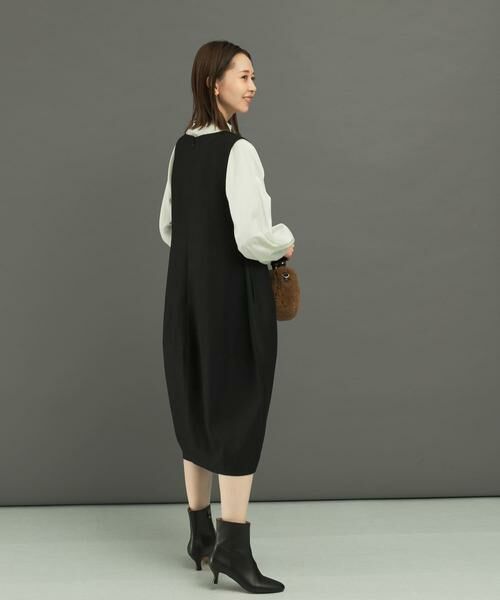 URBAN RESEARCH ROSSO / アーバンリサーチ ロッソ ワンピース | 『UR TECH』コクーンジャンパーワンピース | 詳細9