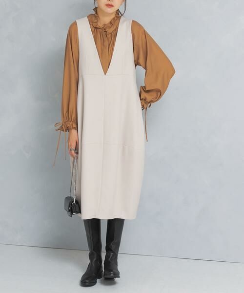 URBAN RESEARCH ROSSO / アーバンリサーチ ロッソ ワンピース | 『UR TECH』コクーンジャンパーワンピース | 詳細27