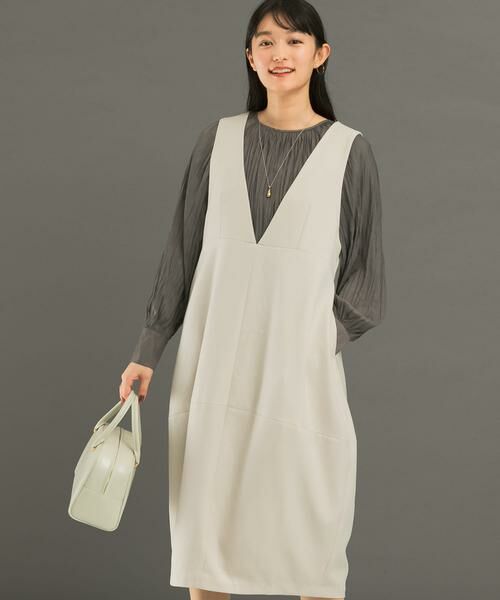 URBAN RESEARCH ROSSO / アーバンリサーチ ロッソ ワンピース | 『UR TECH』コクーンジャンパーワンピース | 詳細30