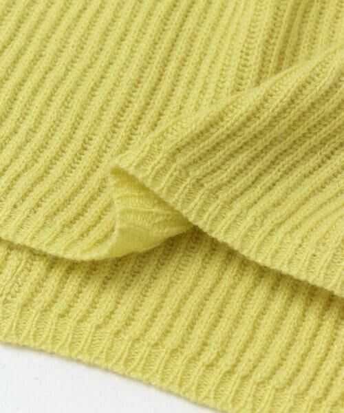 URBAN RESEARCH ROSSO / アーバンリサーチ ロッソ ワンピース | ヤク混サイドスリット畦ニットワンピース | 詳細15