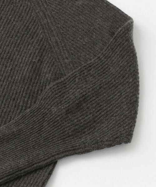 URBAN RESEARCH ROSSO / アーバンリサーチ ロッソ ワンピース | ヤク混サイドスリット畦ニットワンピース | 詳細28