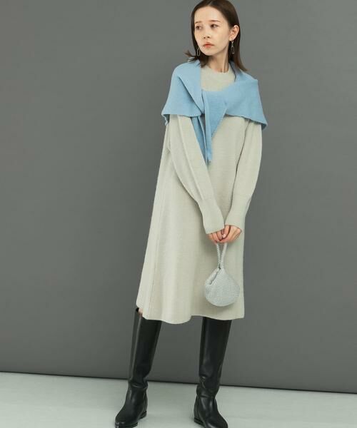 URBAN RESEARCH ROSSO / アーバンリサーチ ロッソ ワンピース | 『WEB限定』畦ニットミニワンピース | 詳細9