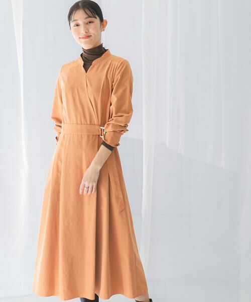 URBAN RESEARCH ROSSO / アーバンリサーチ ロッソ ワンピース | スエードライクカシュクールワンピース | 詳細1