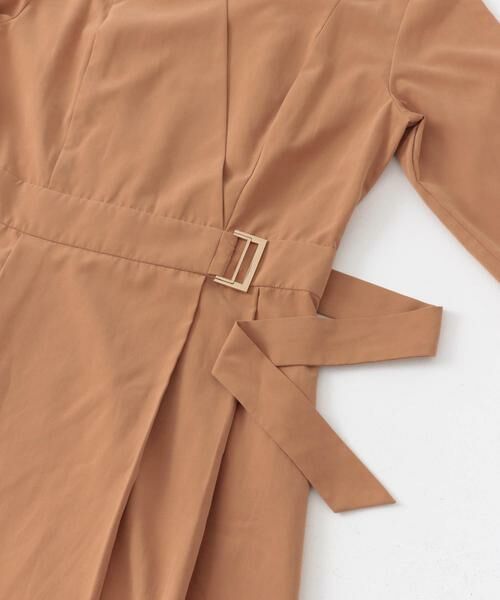 URBAN RESEARCH ROSSO / アーバンリサーチ ロッソ ワンピース | スエードライクカシュクールワンピース | 詳細11