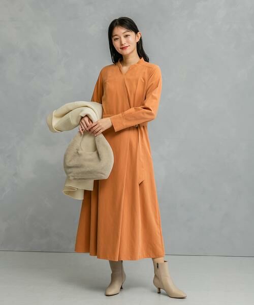 URBAN RESEARCH ROSSO / アーバンリサーチ ロッソ ワンピース | スエードライクカシュクールワンピース | 詳細6