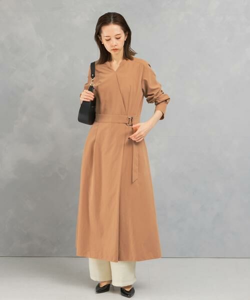 URBAN RESEARCH ROSSO / アーバンリサーチ ロッソ ワンピース | スエードライクカシュクールワンピース | 詳細8