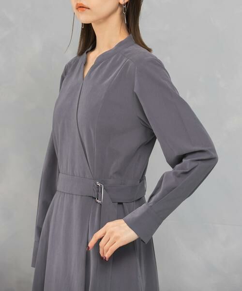 URBAN RESEARCH ROSSO / アーバンリサーチ ロッソ ワンピース | スエードライクカシュクールワンピース | 詳細26