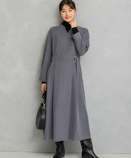 URBAN RESEARCH ROSSO / アーバンリサーチ ロッソ ワンピース | スエードライクカシュクールワンピース | 詳細19