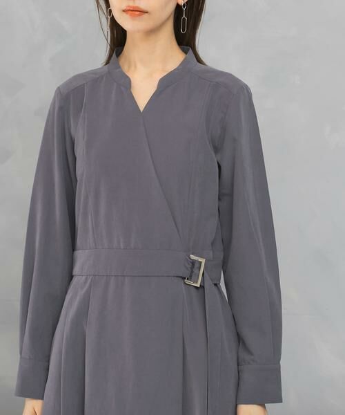 URBAN RESEARCH ROSSO / アーバンリサーチ ロッソ ワンピース | スエードライクカシュクールワンピース | 詳細24