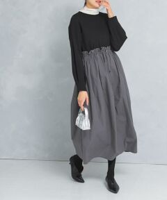 URBAN RESEARCH ROSSO / アーバンリサーチ ロッソ ワンピース | ドッキングウエストドロストワンピース