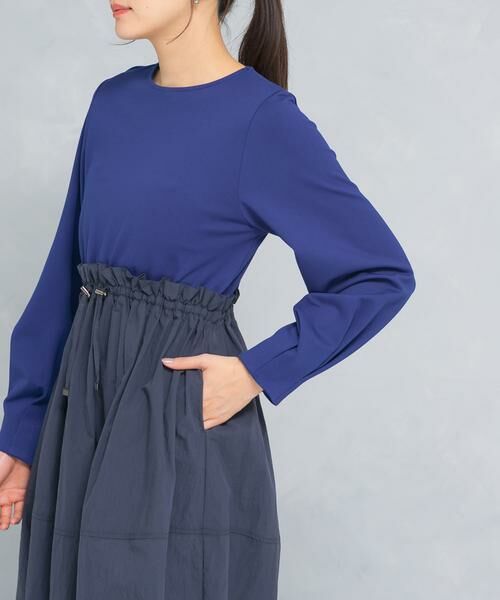 URBAN RESEARCH ROSSO / アーバンリサーチ ロッソ ワンピース | ドッキングウエストドロストワンピース | 詳細10