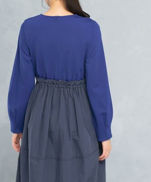 URBAN RESEARCH ROSSO / アーバンリサーチ ロッソ ワンピース | ドッキングウエストドロストワンピース | 詳細12