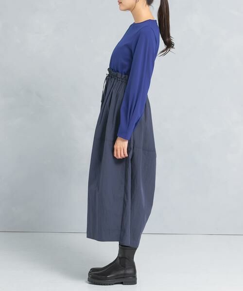 URBAN RESEARCH ROSSO / アーバンリサーチ ロッソ ワンピース | ドッキングウエストドロストワンピース | 詳細3