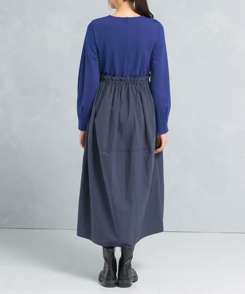 URBAN RESEARCH ROSSO / アーバンリサーチ ロッソ ワンピース | ドッキングウエストドロストワンピース | 詳細4