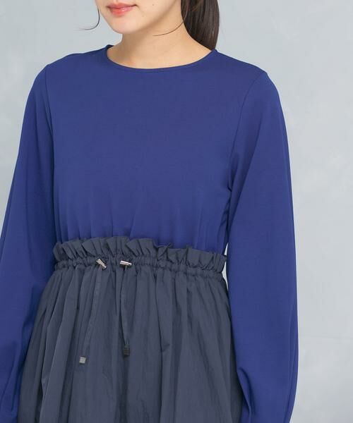 URBAN RESEARCH ROSSO / アーバンリサーチ ロッソ ワンピース | ドッキングウエストドロストワンピース | 詳細5