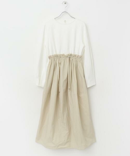 URBAN RESEARCH ROSSO / アーバンリサーチ ロッソ ワンピース | ドッキングウエストドロストワンピース | 詳細21