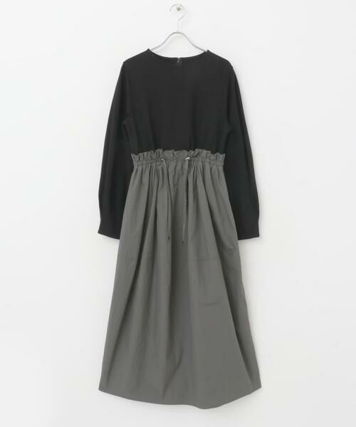 URBAN RESEARCH ROSSO / アーバンリサーチ ロッソ ワンピース | ドッキングウエストドロストワンピース | 詳細24