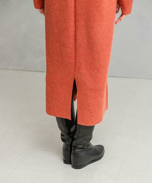 URBAN RESEARCH ROSSO / アーバンリサーチ ロッソ ワンピース | 静電防止レイヤードライクニットワンピース | 詳細13